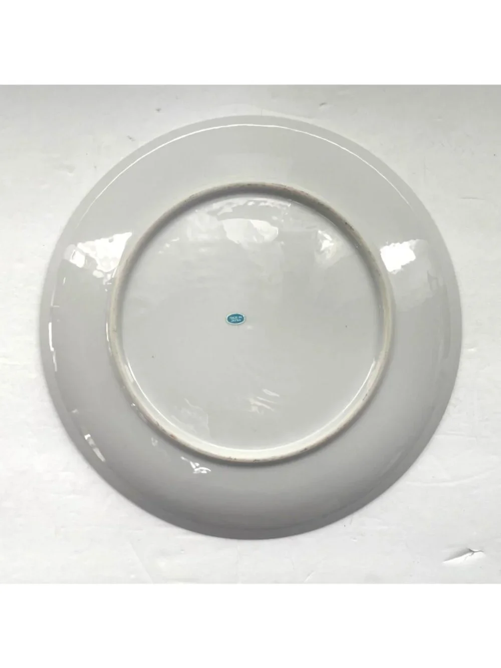 Vintage Japanese Porcelain Plate With Peony Floral Design Wall Plate Decor